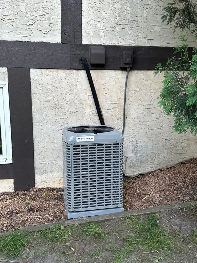 New AC condenser