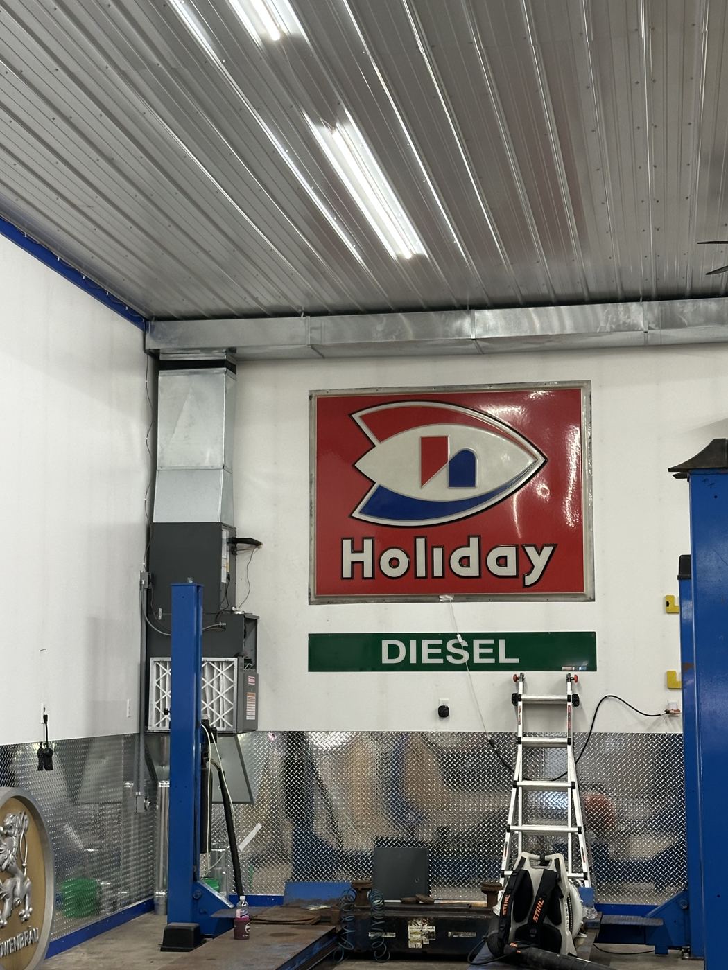 Commercial Garage Heating