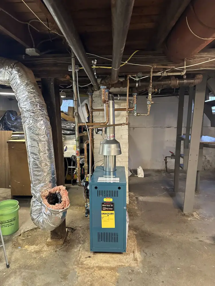 Boiler install